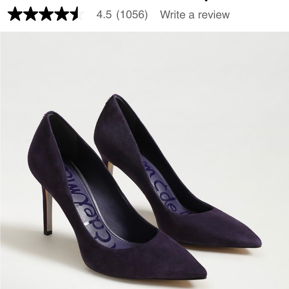 Sam Edelman Deep Purple Heels